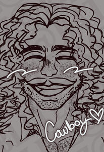 Cowboy ✦ My OC ✦ Sketch