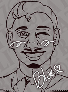 Blue ✦ My OC ✦ Sketch